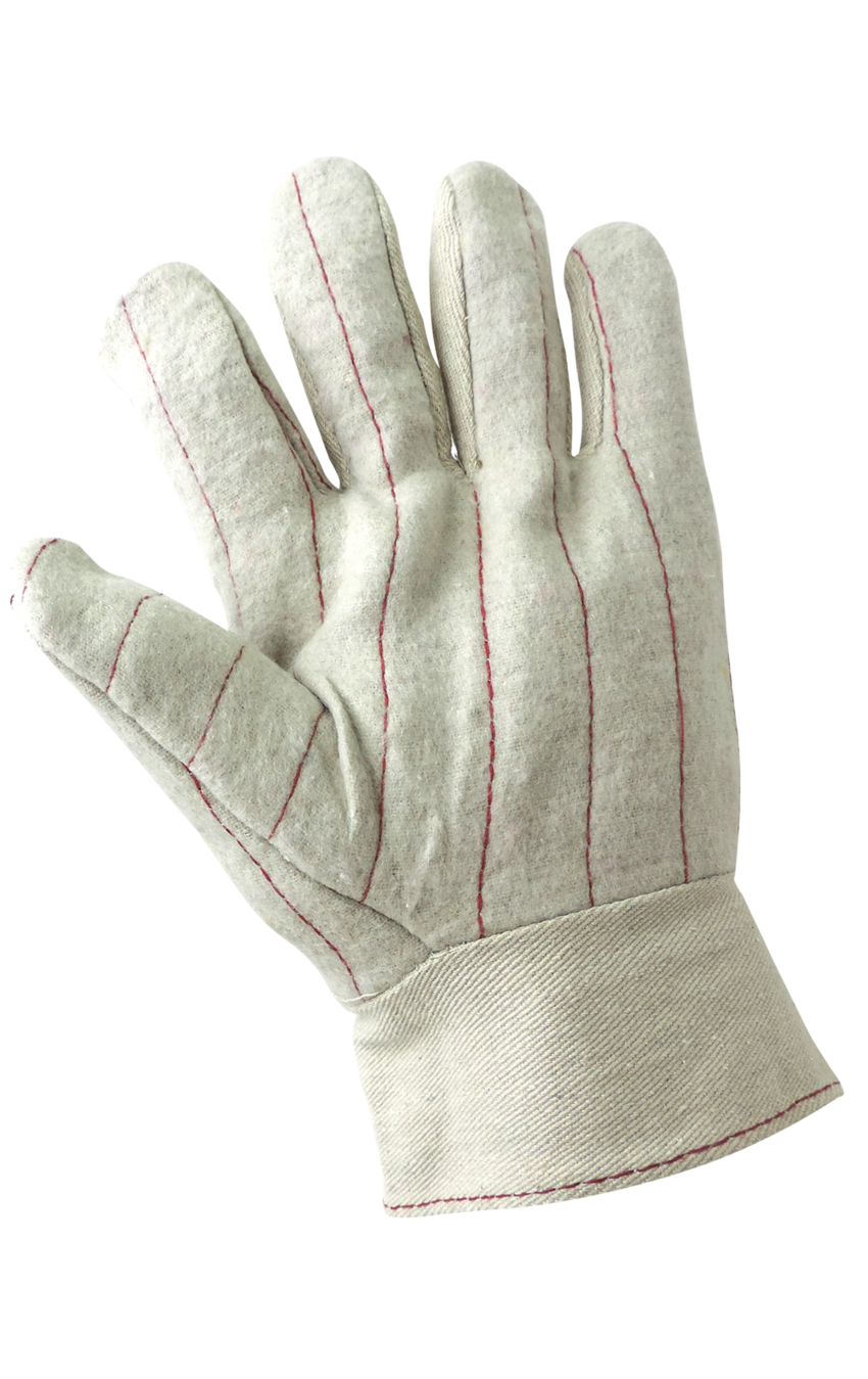 Three-Layer Cotton Quilted Hot Mill Gloves with Cut, Puncture, and Heat Protection