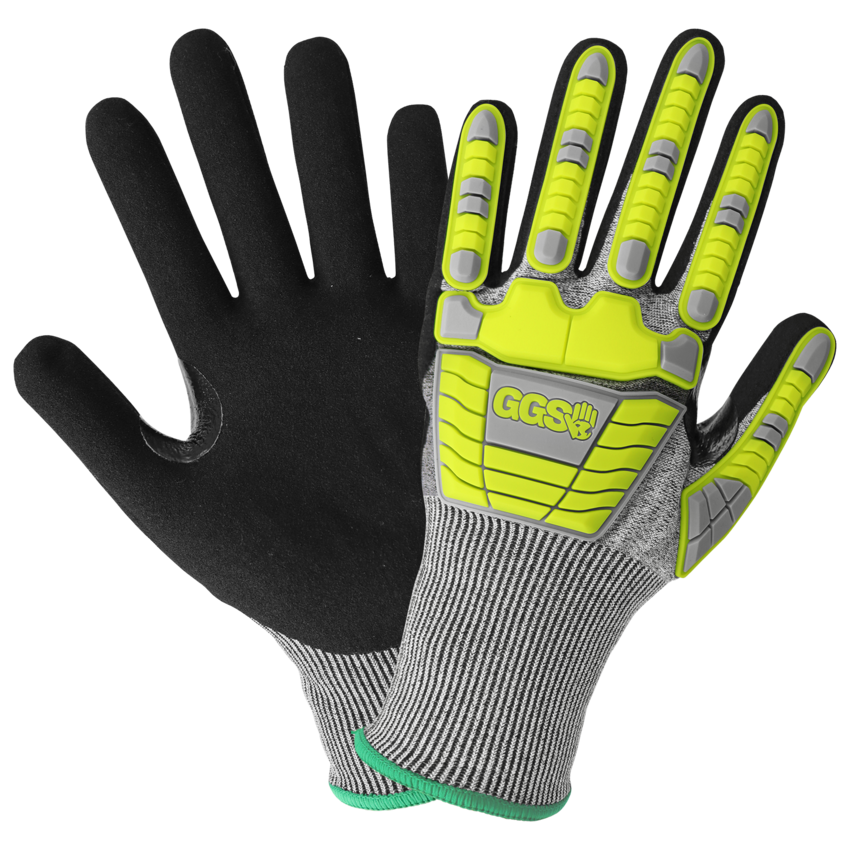 Vise Gripster&reg; C.I.A. Cut and Impact Resistant Nitrile-Coated Tuffalene&reg; Gloves with Touchscreen Fingers