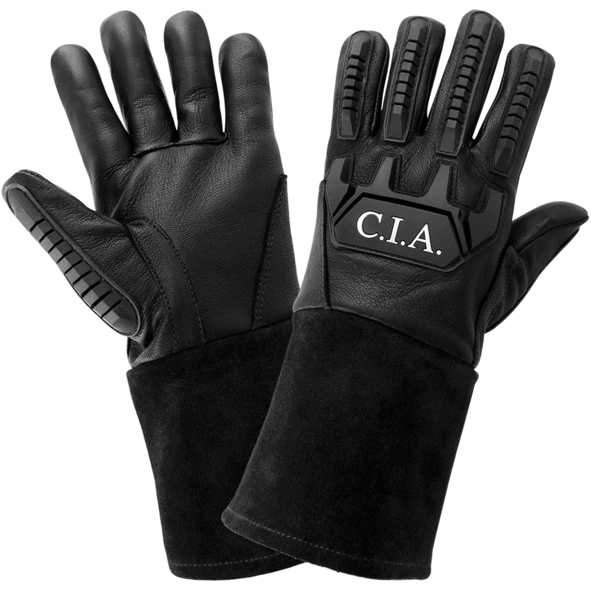 Cut, Abrasion, Puncture, Impact, and Flame Resistant Grain Goatskin Mig/Tig Welding Gloves