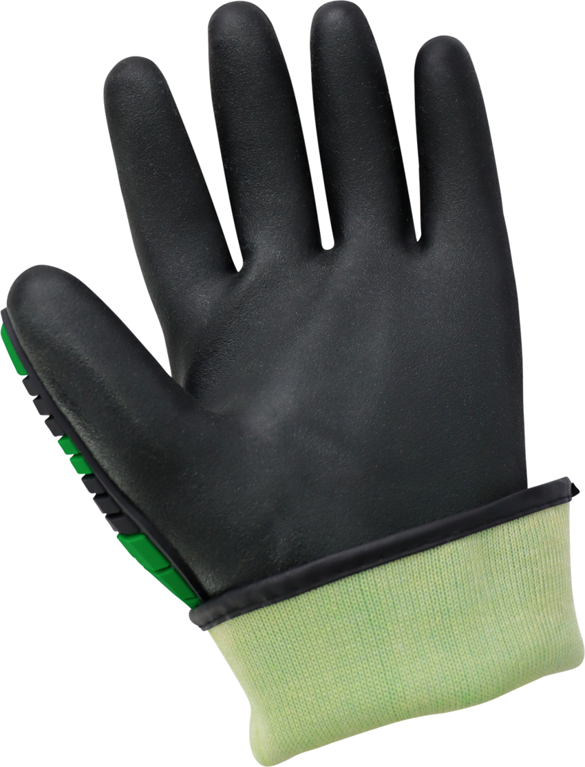 Vise Gripster® C.I.A. Premium Double-Dipped PVC-Nitrile Supported Gloves with Chemical Handling and Cut, Impact, Abrasion, and Puncture Resistance