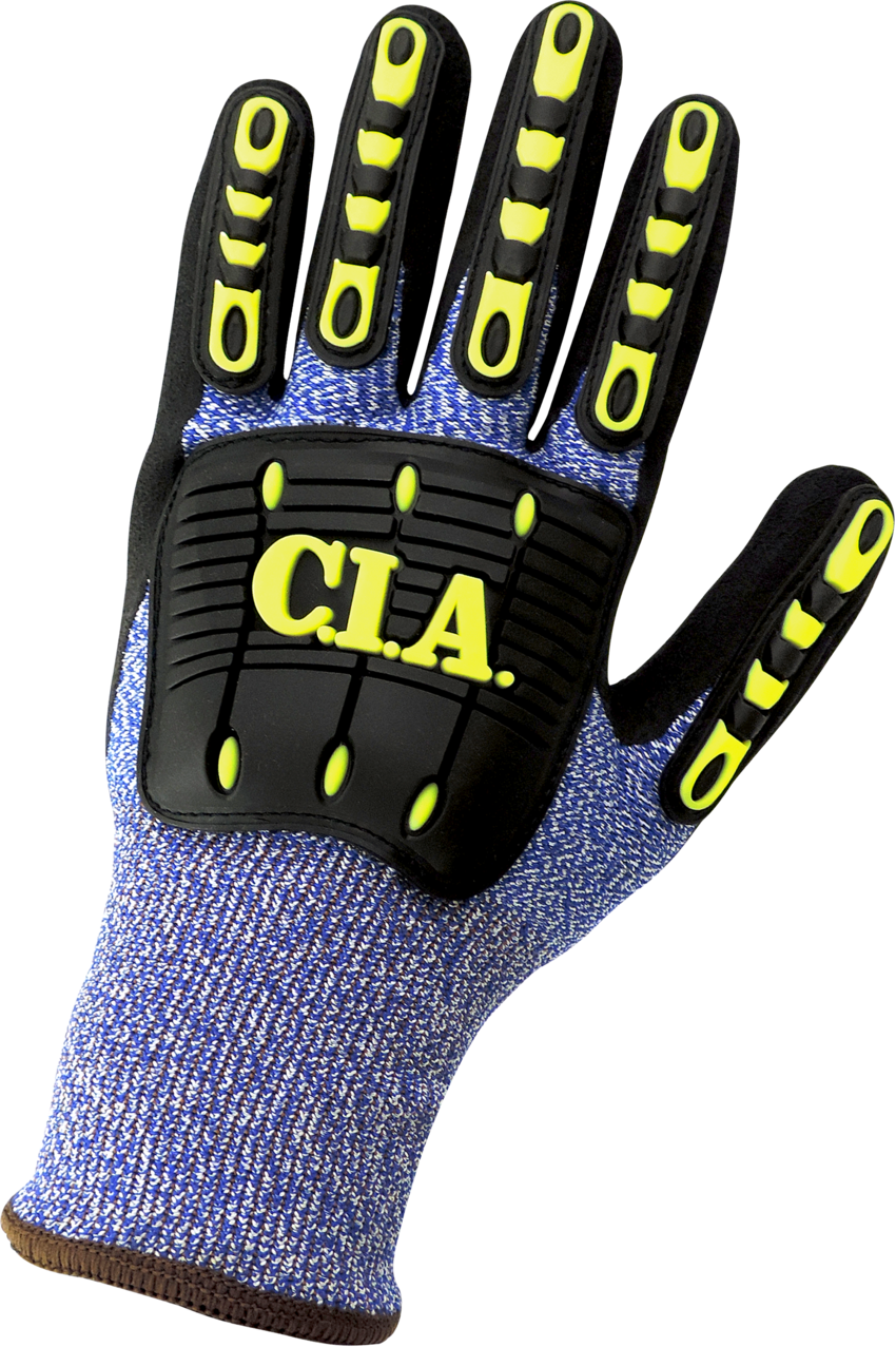 Vise Gripster® C.I.A. Cut, Impact, Abrasion, and Puncture Resistant Water Repellent Coated Gloves