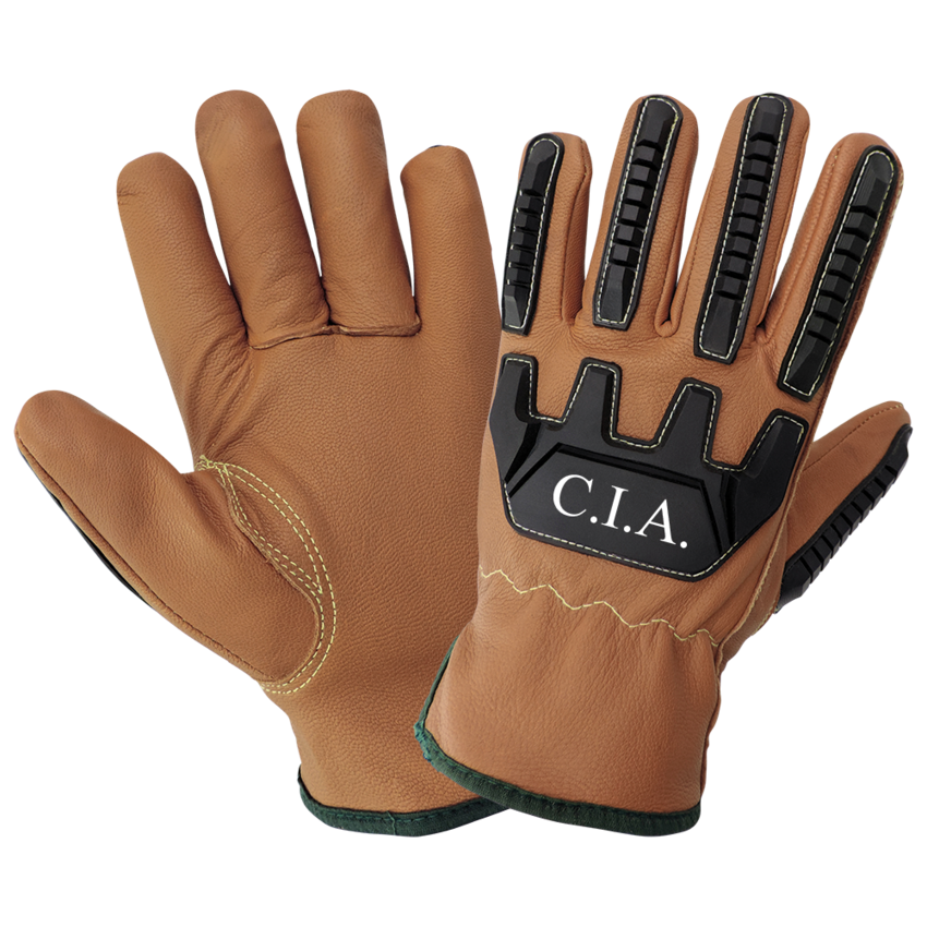 Impact, Oil, Water, Cut, and Flame Resistant Goatskin Gloves