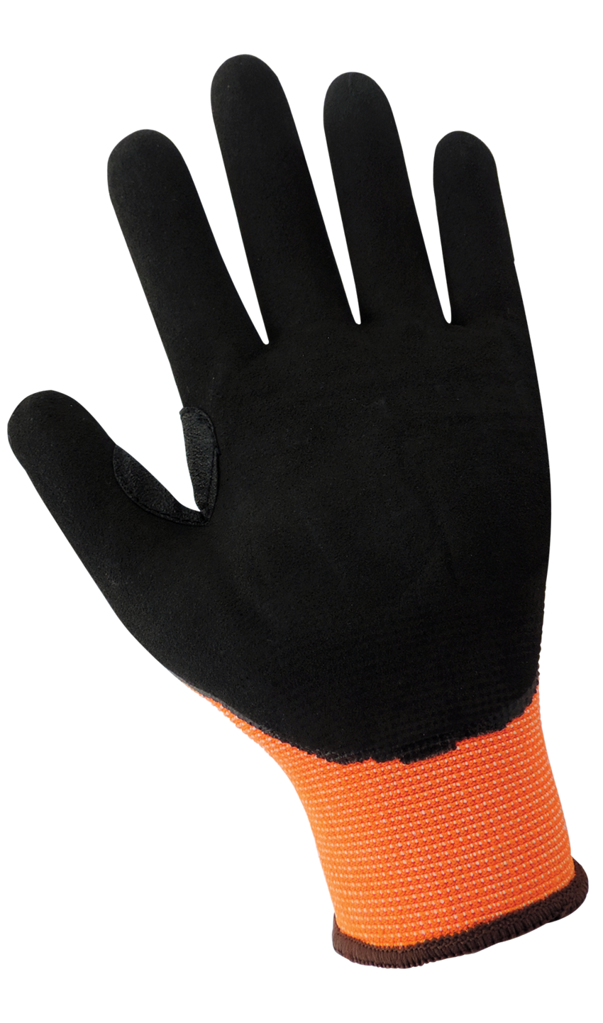 Vise Gripster® C.I.A. High-Visibility Double Mach Finish Nitrile Coated Gloves with Cut, Abrasion, Puncture, and Impact Protection