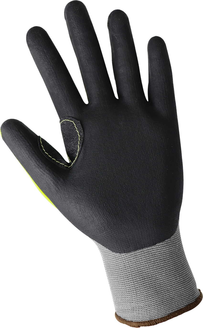 General Purpose Anti-Static/Electrostatic Compliant 15-Gauge Nylon/Polyester/Spandex Touchscreen Gloves with Impact Protection