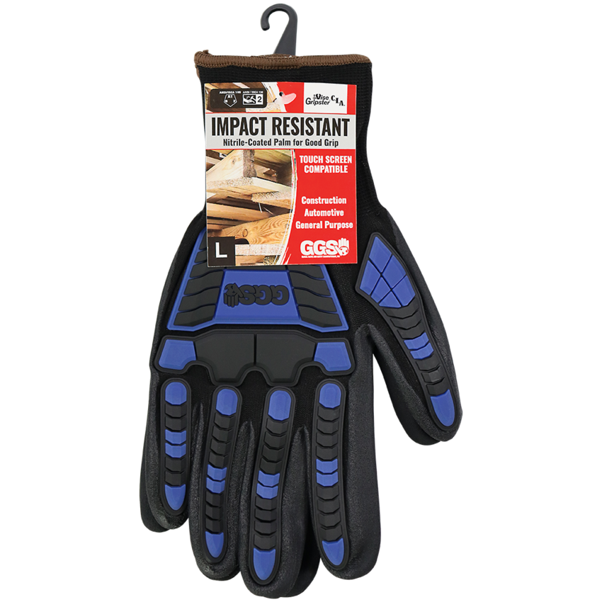 Vise Gripster® C.I.A. Seamless, New Foam Technology Palm Coated, 15-Gauge Gloves with Cut, Impact, Abrasion, and Puncture Resistance