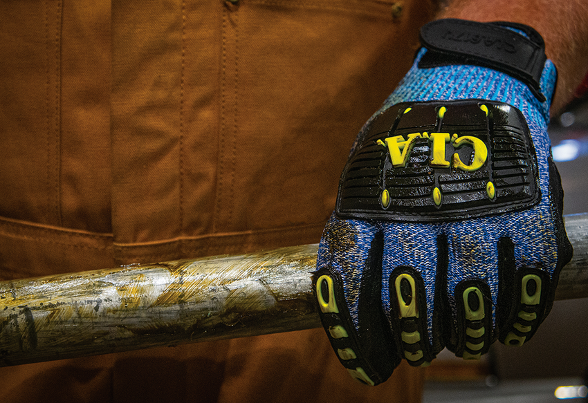 Vise Gripster® C.I.A. Cut, Impact, Puncture, and Abrasion Resistant Nitrile Double-Coated Gloves