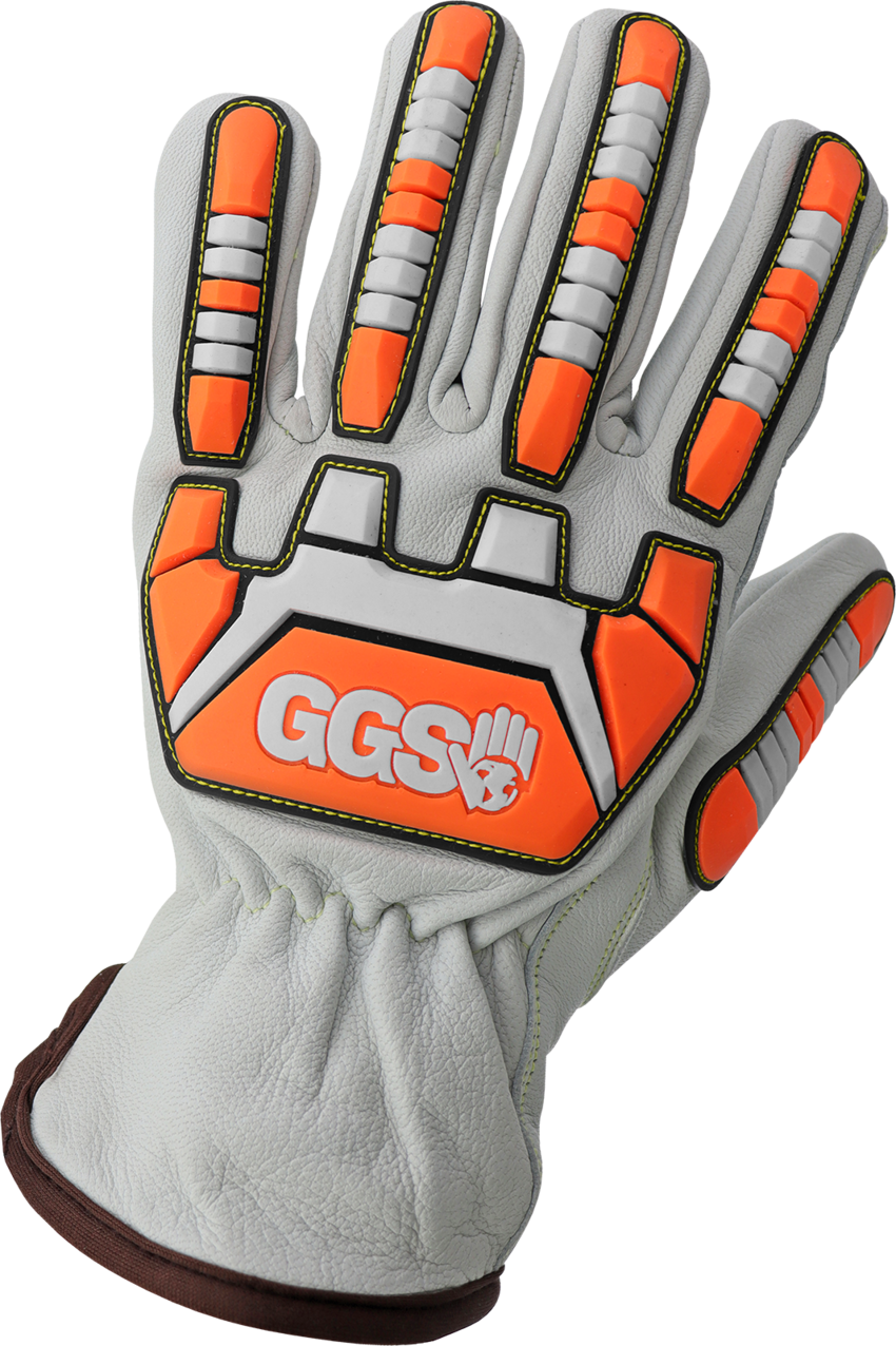 Cut and Impact Resistant Goatskin Leather Drivers Gloves with Heat Resistant Aralene&reg; Liner