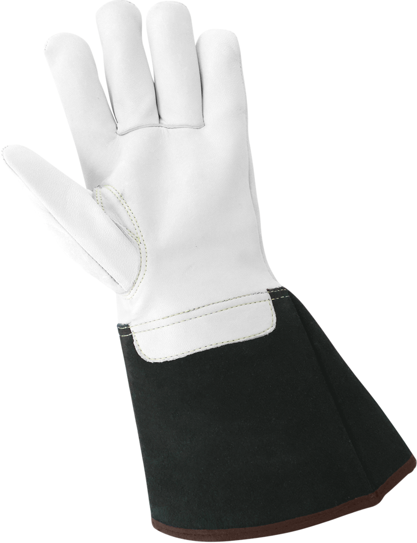 Cut and Flame Resistant Premium Grain Goatskin Mig/Tig Welding Gloves