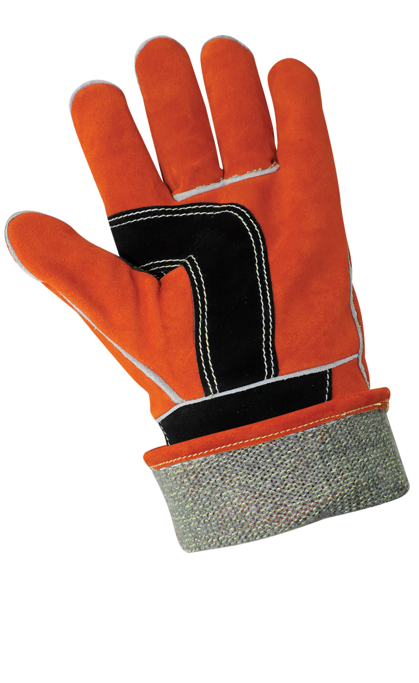 Premium Cowhide Split Full Leather Mig/Tig Welding Cut, Heat, and Puncture Resistant Gloves - LIMITED STOCK