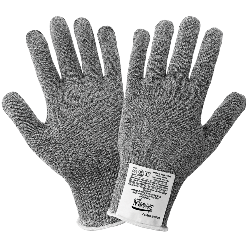 Samurai Glove® Antimicrobial-Treated Cut, Abrasion, and Puncture Resistant Uncoated Gloves