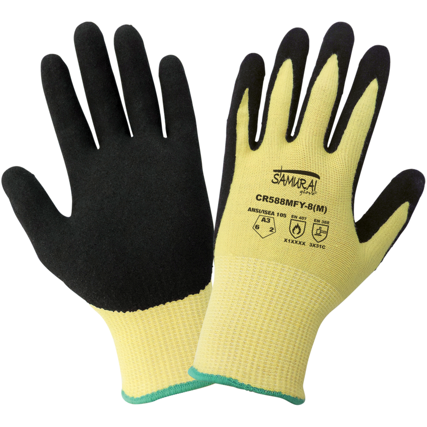 Samurai Glove® Cut Resistant Nitrile Palm-Coated Gloves