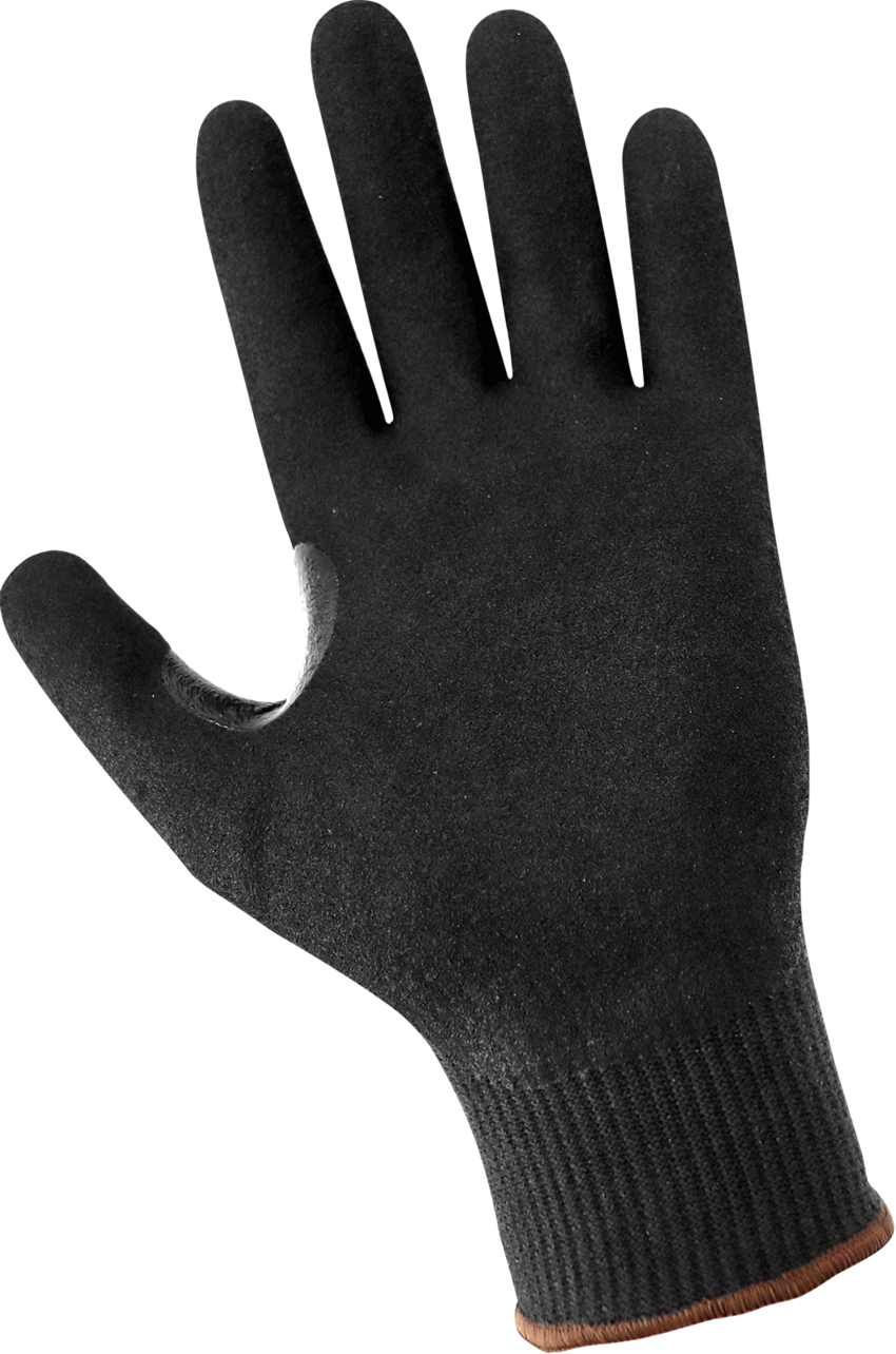 Samurai Glove® Cut, Abrasion, and Puncture Resistant Black Aralene Nitrile-Coated Gloves