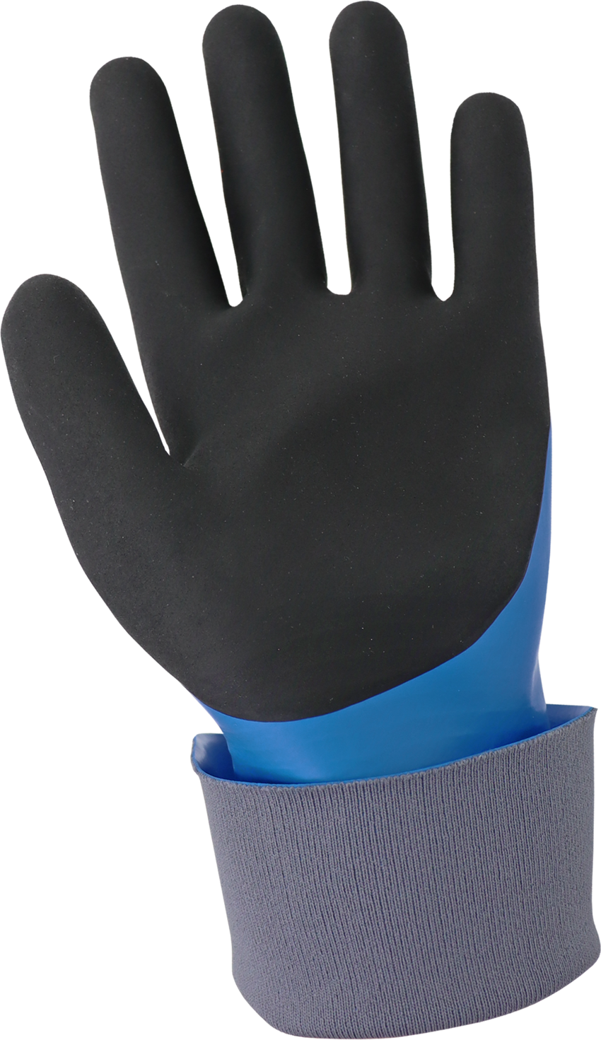 FrogWear® Double-Dipped Nitrile, Supported, Chemical Gloves with Cut, Abrasion, and Puncture Resistance