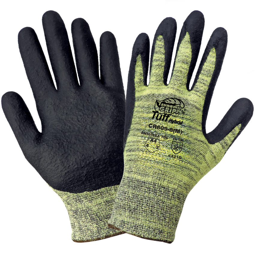 Tsunami Grip® Palm Dipped Cut, Abrasion, and Puncture Resistant Vend-Packed Gloves