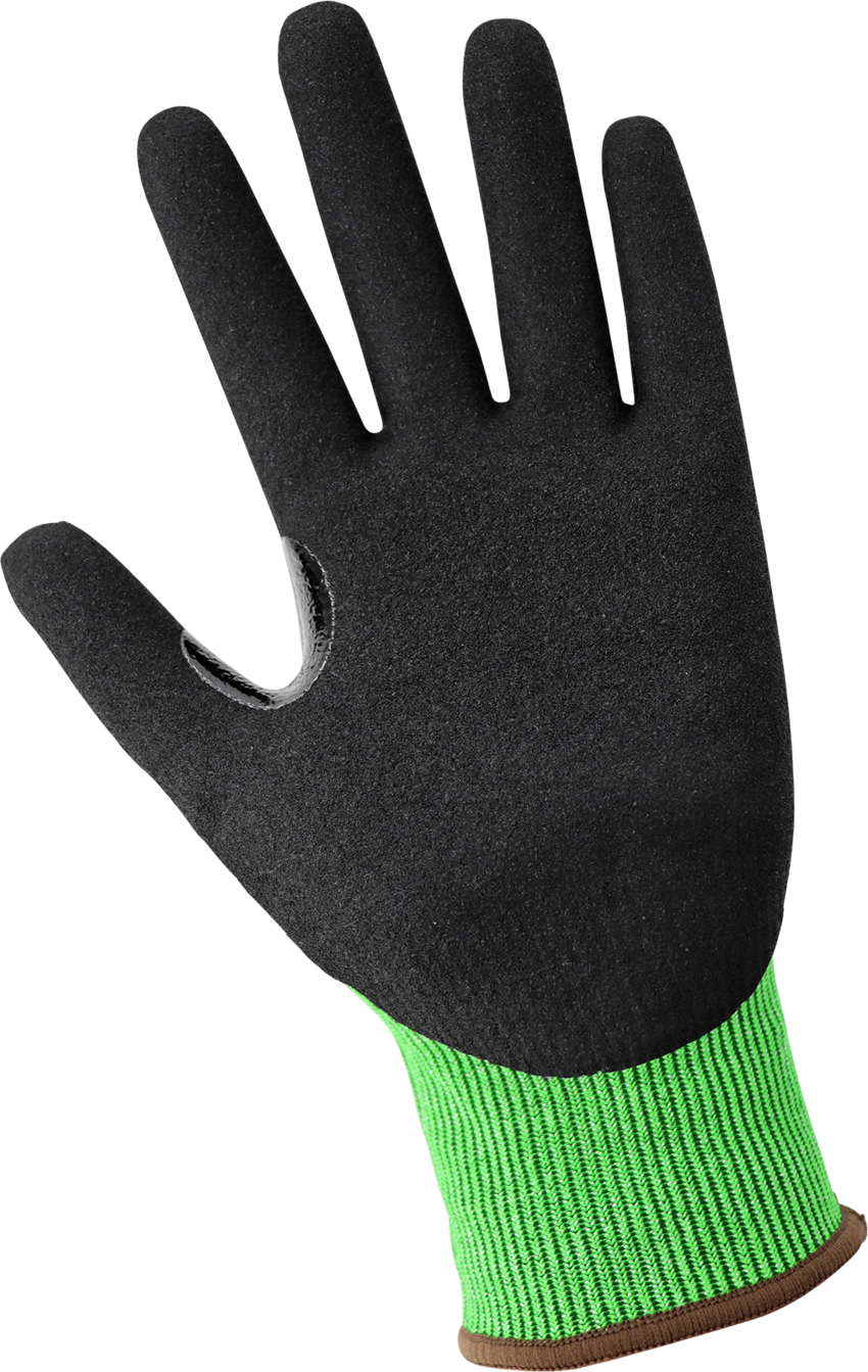 Samurai Glove® High-Visibility Nitrile Coated 18-Gauge rPET Recycled Cut Resistant Gloves with Touch Screen Fingers