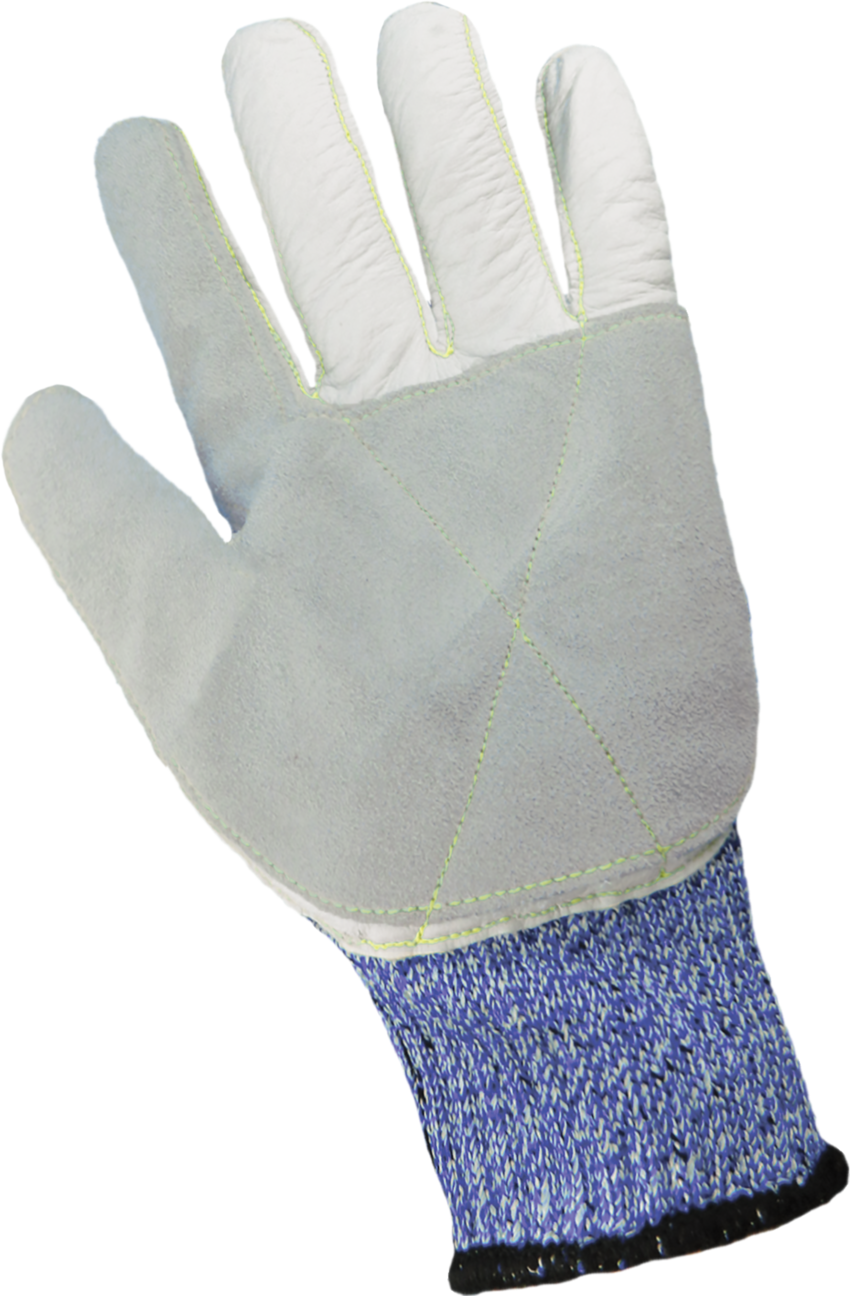 Samurai Glove® Cut, Abrasion, and Puncture Resistant Tuffalene® Gloves with Reinforced Premium Cowhide Leather Palm