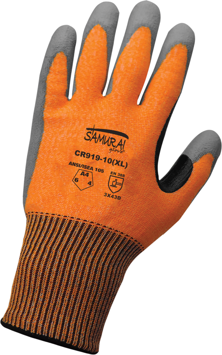 Samurai Glove® Cut, Abrasion, and Puncture Resistant Touch Screen Responsive Gloves