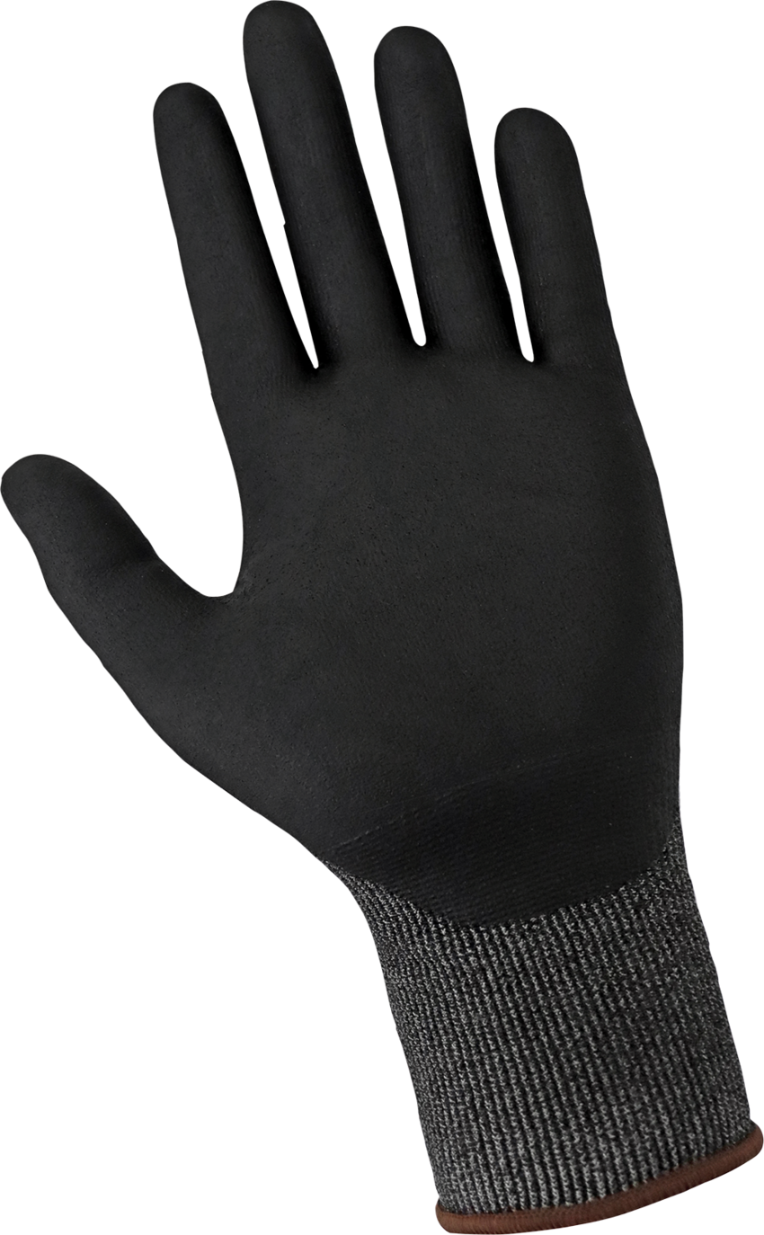 Samurai Glove® Salt-and-Pepper Cut Resistant Coated Touch Screen Gloves Made with 21-Gauge Tuffalene® Platinum