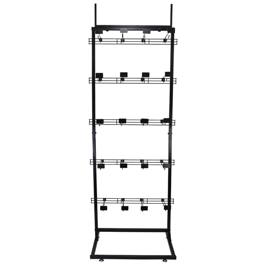 Retail 5-Tier Glove Display with Header Card