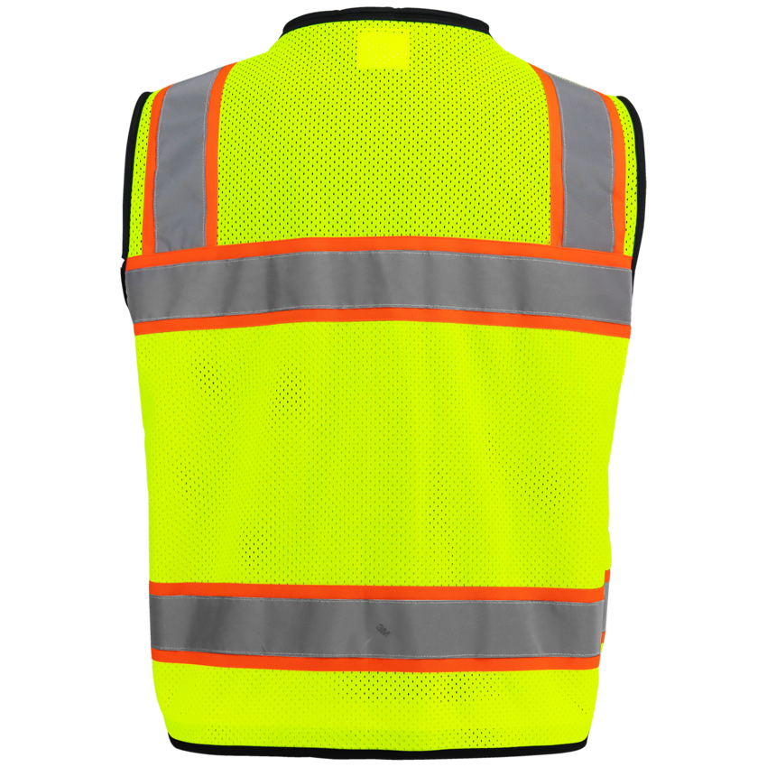 FrogWear&reg; HV Ultra-Rugged High-Visibility Premium Surveyors Safety Vest