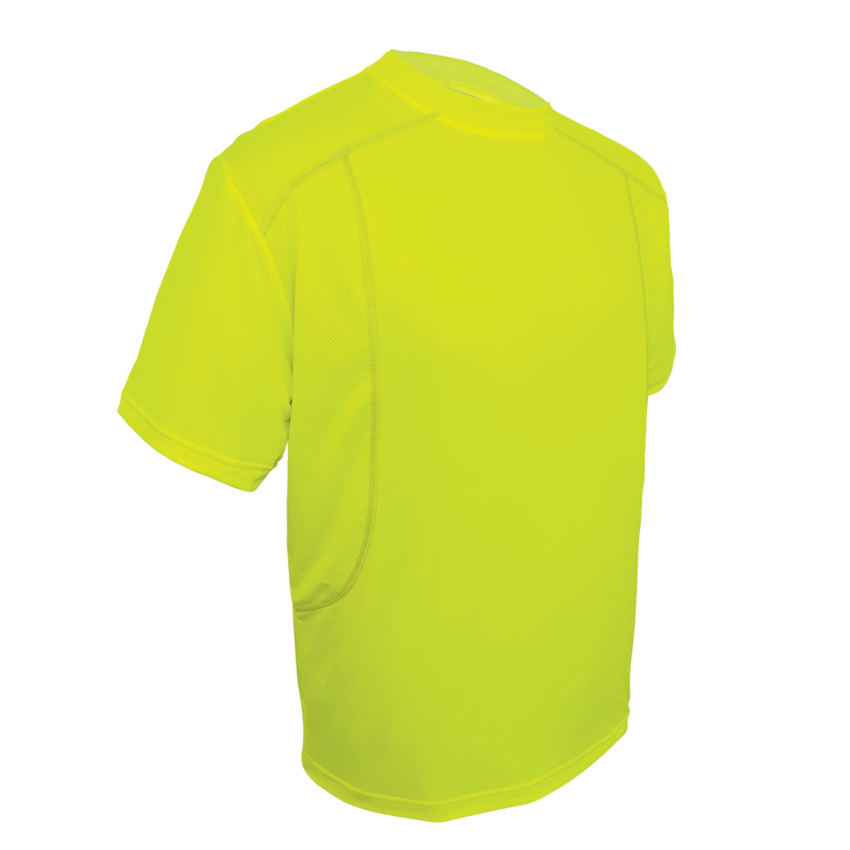FrogWear® HV Enhanced Visibility Premium Short-Sleeved Athletic Shirt