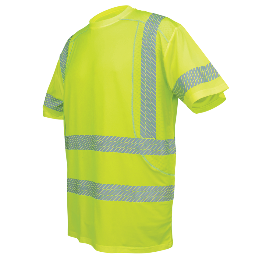 FrogWear® HV Premium High-Performance Stretch Athletic Safety Shirt