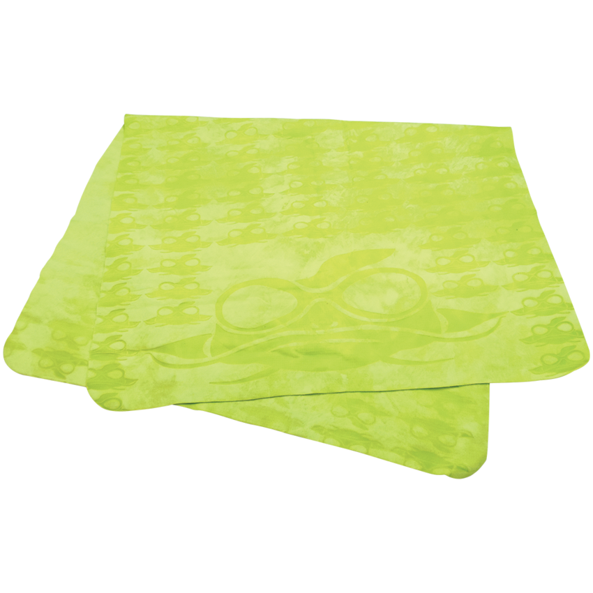 Bullhead Safety® Cooling High-Visibility Yellow/Green Cooling Towel