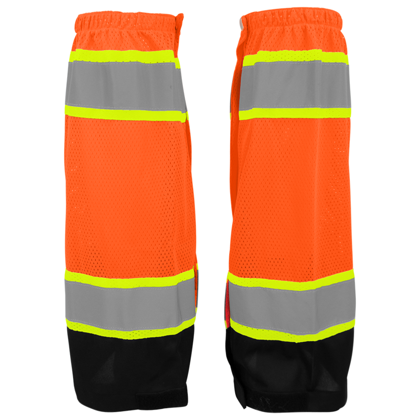 FrogWear® HV High-Visibility Orange Mesh Polyester Gaiters