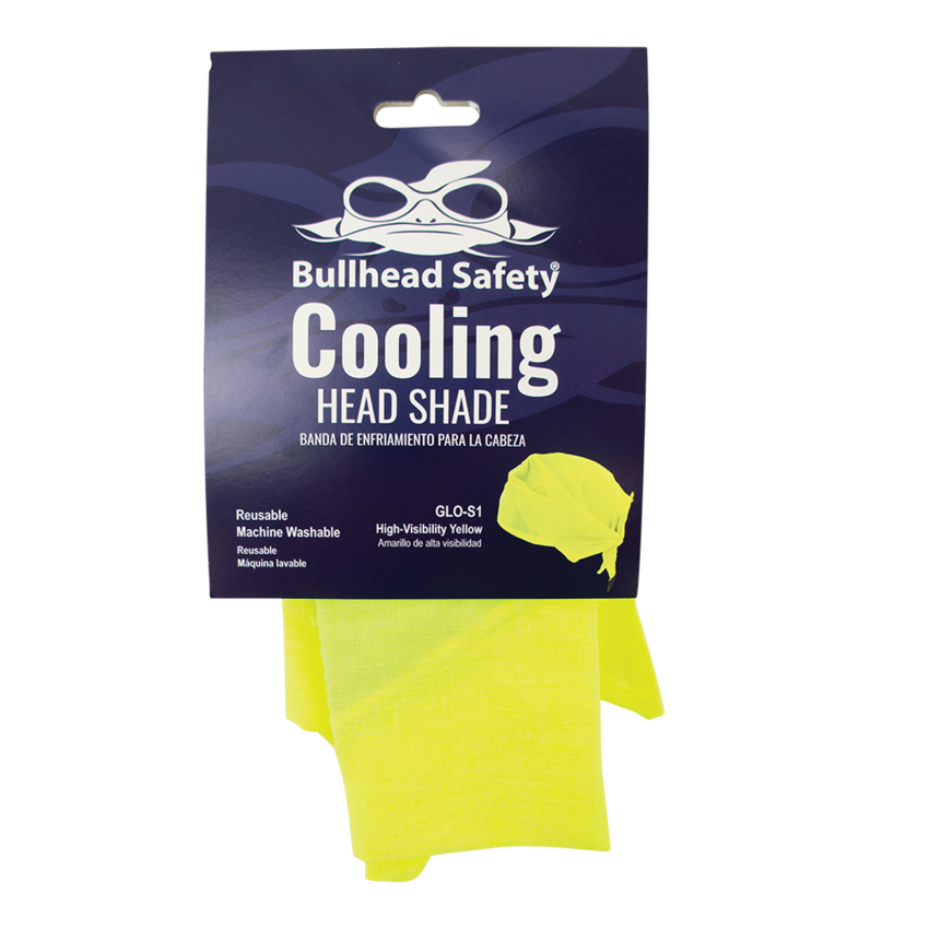 Bullhead Safety® Cooling High-Visibility Cooling Head Shade - LIMITED STOCK