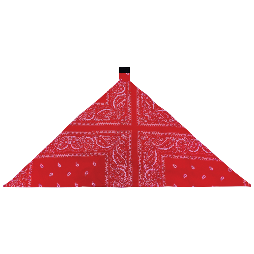 Bullhead Safety® Cooling Red Paisley Cooling Head Shade - LIMITED STOCK