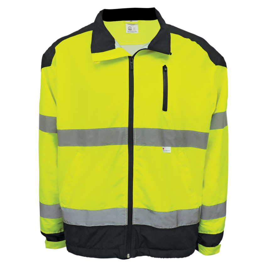 FrogWear® HV Premium Fleece-Lined Windbreaker Jacket