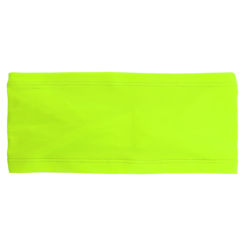 FrogWear™ HV High-Visibility Yellow/Green Tapered Cooling Headband with Four-Way Stretch