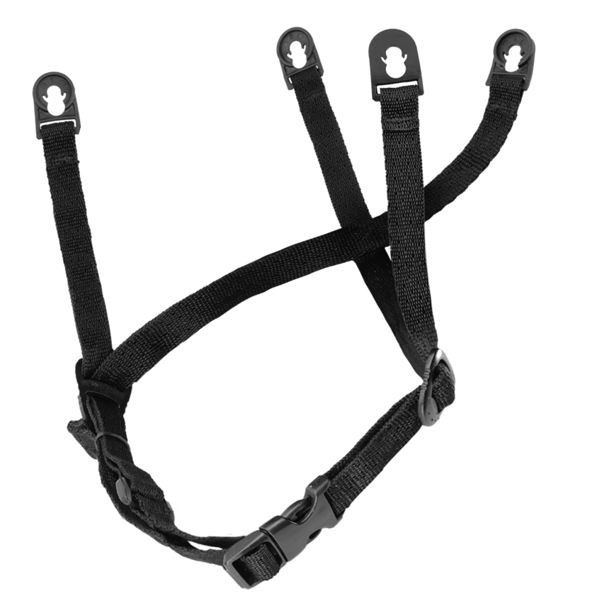 Bullhead Safety™ Head Protection Four-Point Chinstrap Replacement for Climbing Style Helmets