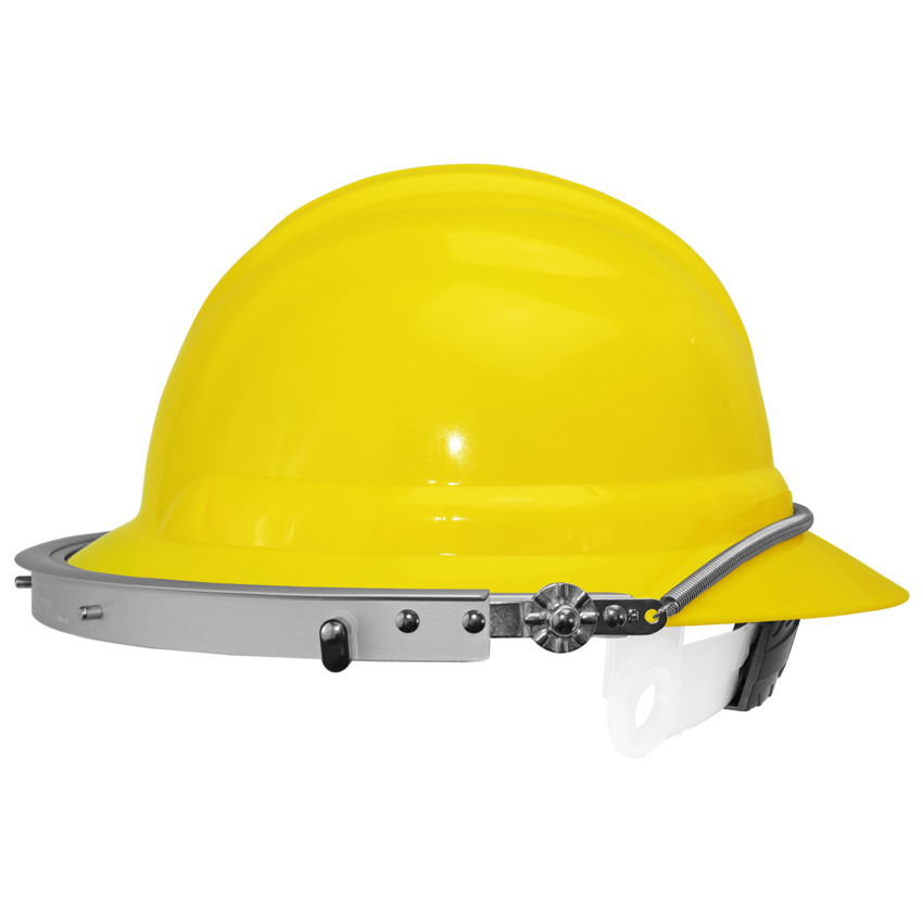 Bullhead Safety&trade; Head Protection Aluminum Bracket Accessory For Full Brim Hard Hat