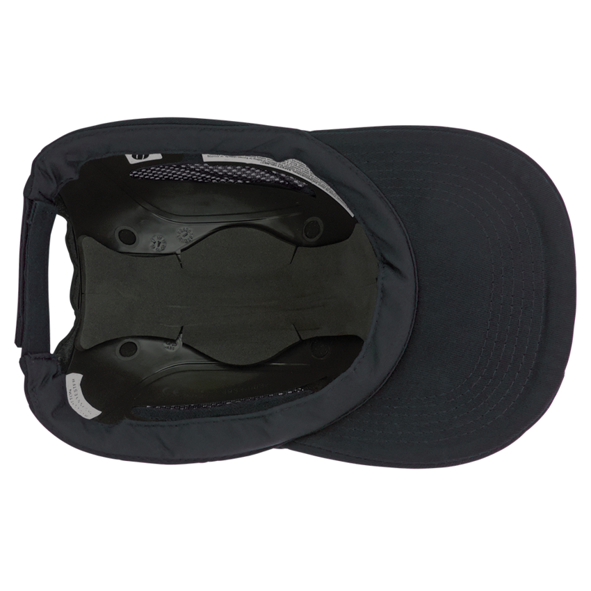 Bullhead Safety™ Head Protection Black Baseball Style Bump Cap