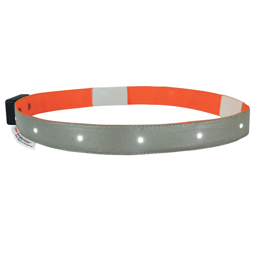 FrogWear® HV High-Visibility Rechargeable Hard Hat LED Light Band