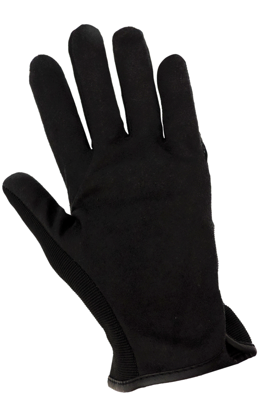 Hot Rod Gloves® Synthetic Leather Palm Performance Mechanics Style Gloves with a Spandex Back