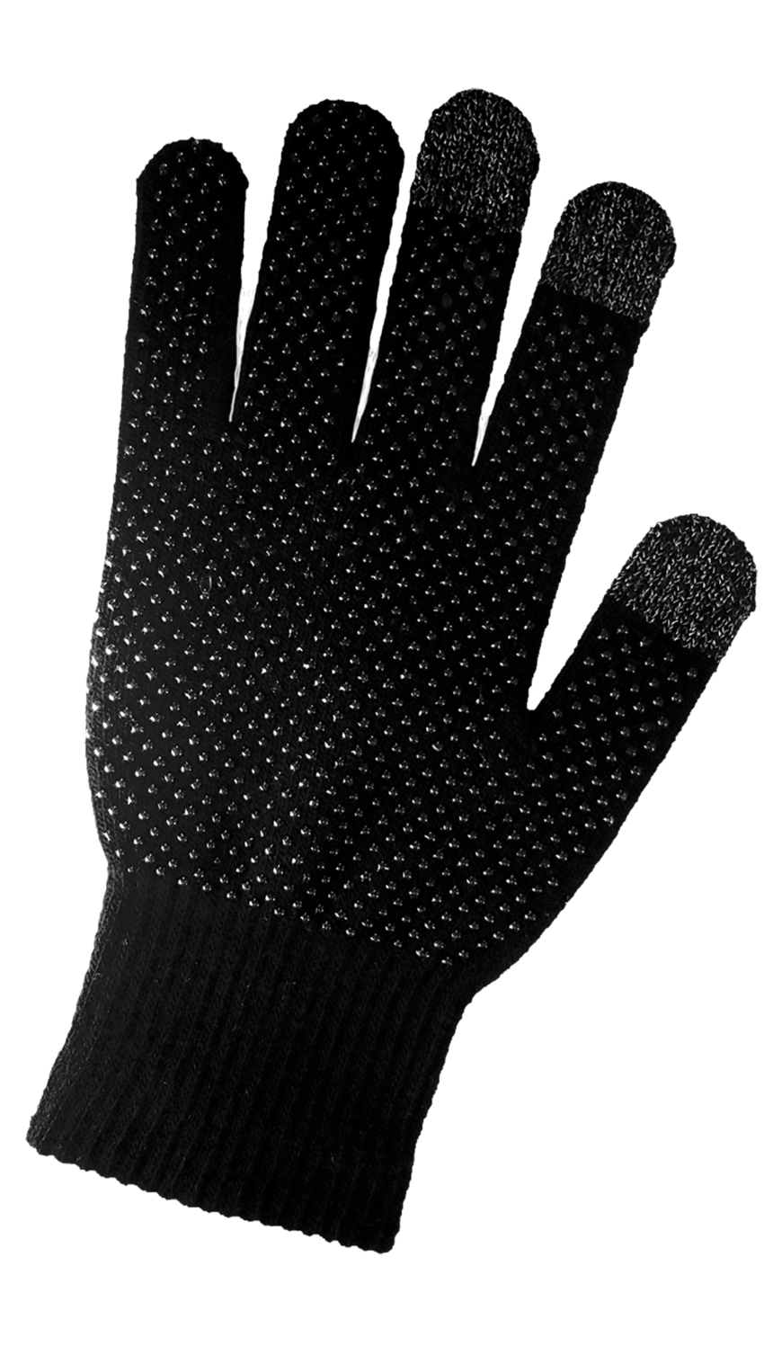 Touchscreen Compatible Acrylic Knit Gloves