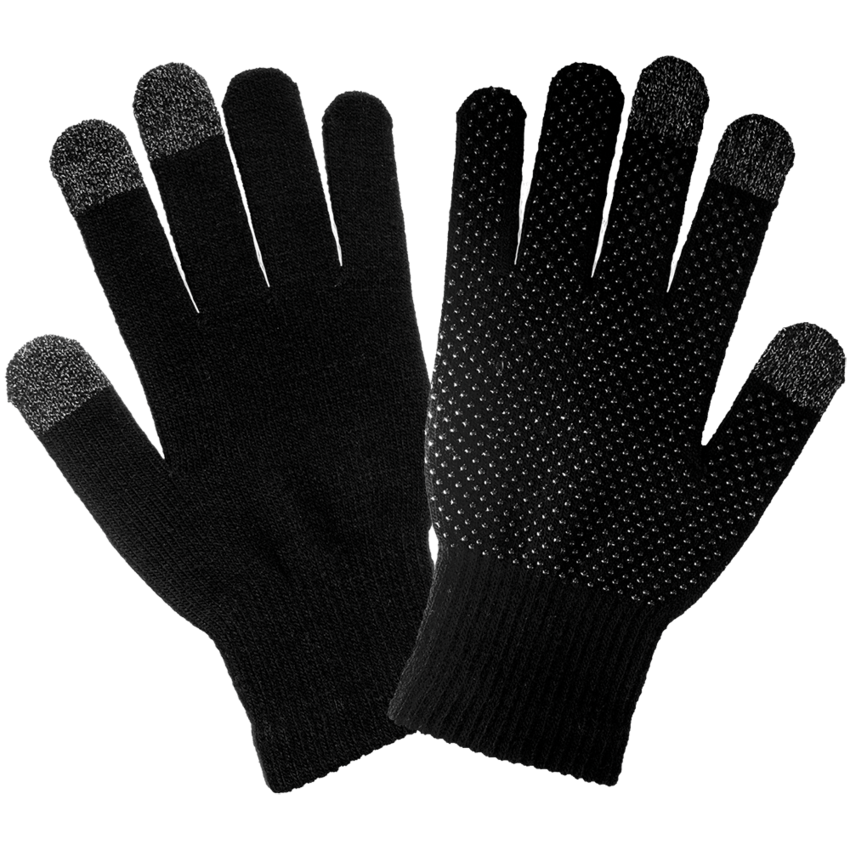 Touchscreen Compatible Acrylic Knit Gloves