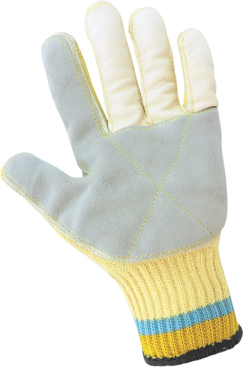 Samurai Glove® Heavyweight Seamless Cut, Abrasion, and Puncture Resistant Premium-Grade Double-Leather Palm Gloves