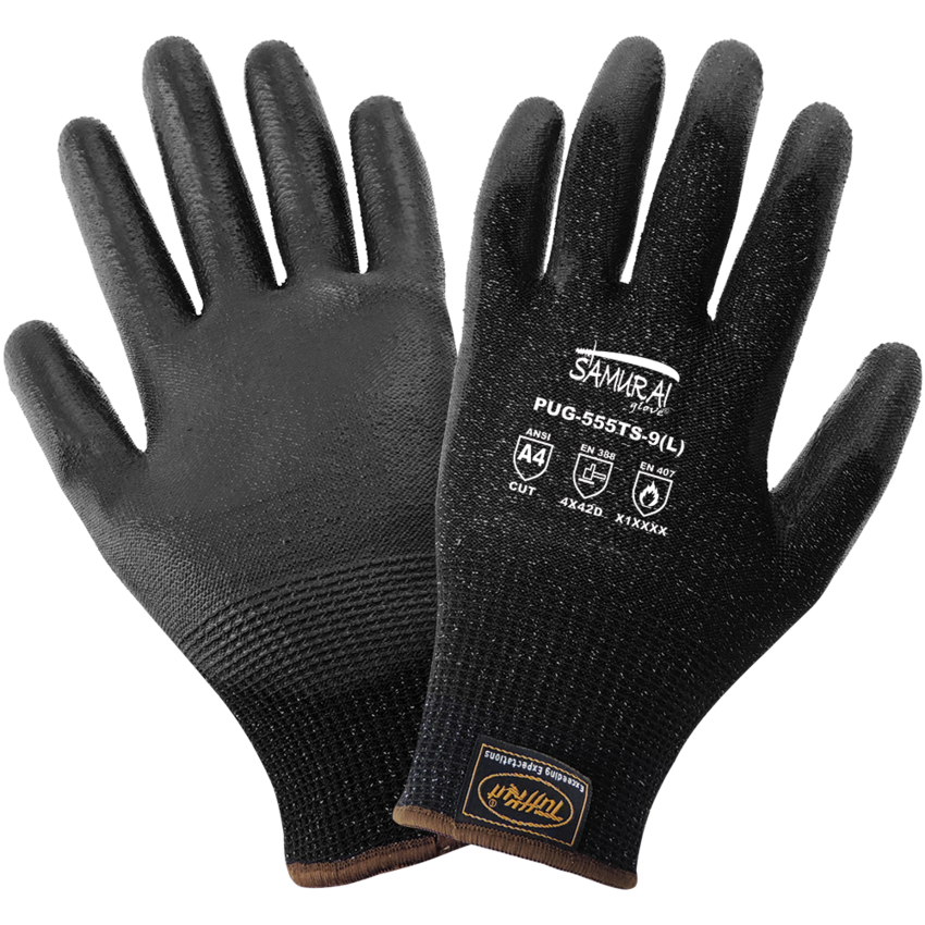 Samurai Glove® Cut Resistant Touch Screen Responsive Polyurethane Coated Gloves