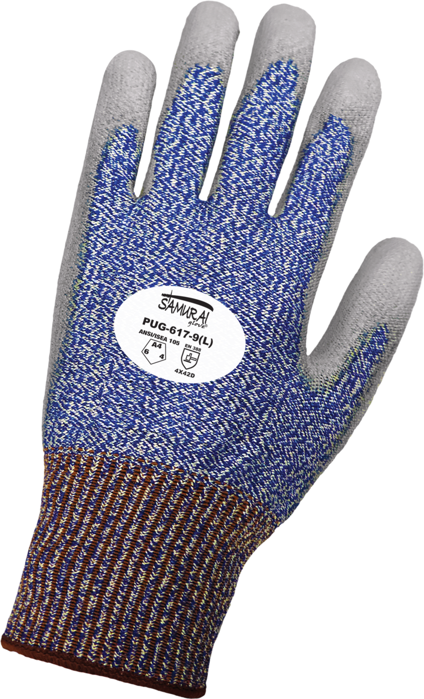 Samurai Glove® Lightweight Polyurethane Coated Cut Resistant Gloves