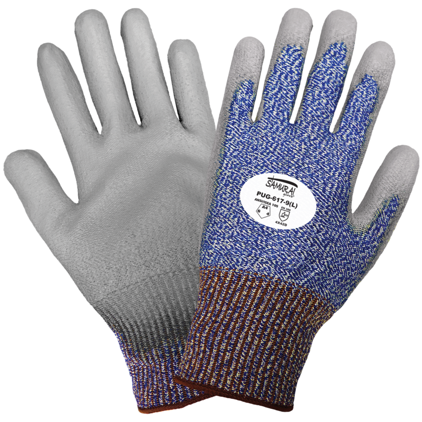 Samurai Glove® Lightweight Polyurethane Coated Cut Resistant Gloves