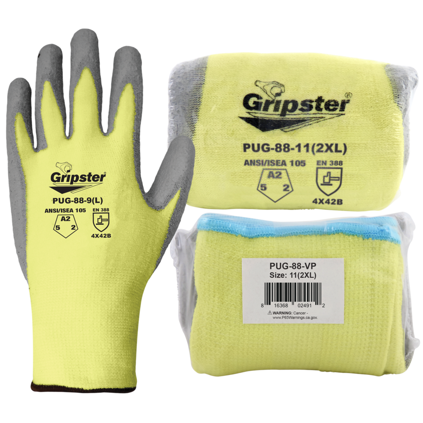 Samurai Glove® Vend-Pack Polyurethane-Coated Cut, Abrasion, and Puncture Resistant Gloves