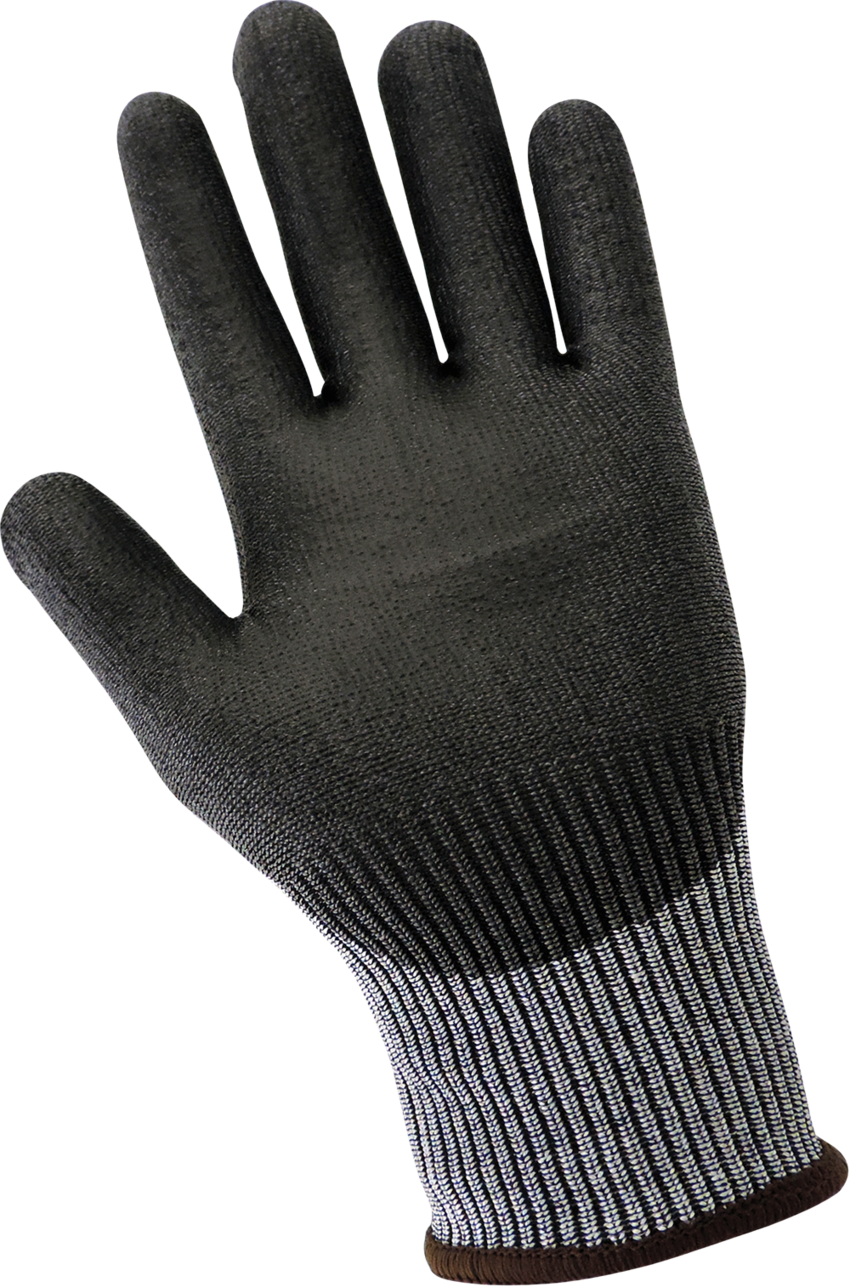 Samurai Glove® Cut Resistant, Salt-and-Pepper 13-Gauge Tuffalene® Platinum Polyurethane Coated Gloves