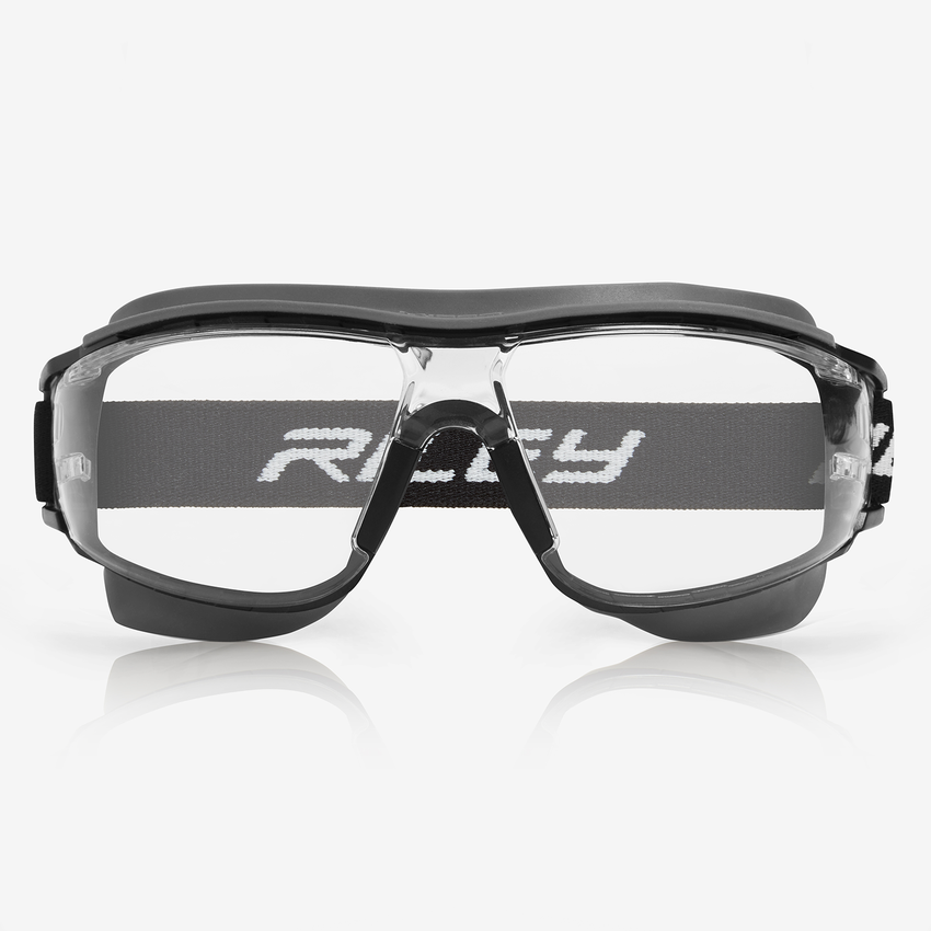 Sparta Compact&trade; Clear Performance Fog Technology, Black Frame Safety Goggles