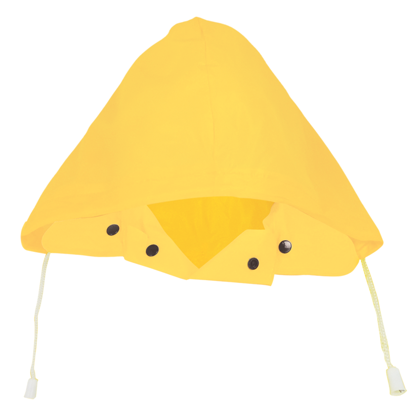 Three-Piece Yellow PVC Rain Suit