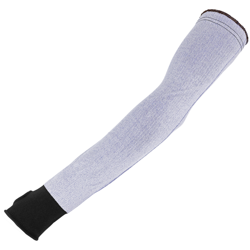 Samurai Glove&reg; Blue-and-White 15-Gauge Tuffalene&reg; UHMWPE 18-Inch Sleeves with Cut, Abrasion, and Puncture Resistance