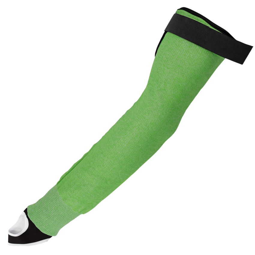 Samurai Glove&reg; Lightweight 18-Gauge Seamless Tuffalene&reg; UHMWPE/rPET Fiber Sleeves with 18-Inches of Cut Resistance