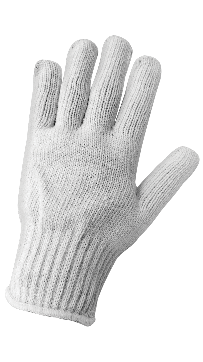 Cotton/Polyester String Knit Gloves